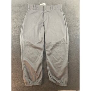 Alleson Athletic Softball Low Rise Mid Calf Pants Women's‎ Size L Gray Polyester